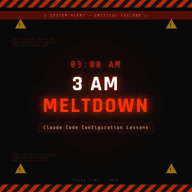 3 AM Meltdown — Claude Code Configuration & AI Agent Safety Guide