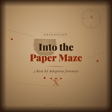 Into the Paper Maze — AI Adoption in Healthcare, Elder Care, and Education
